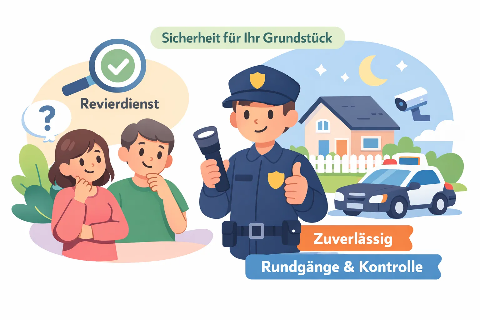 Revierdienst private Grundstücke